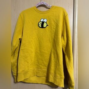 Bee and Puppycat sweater, handmade patch